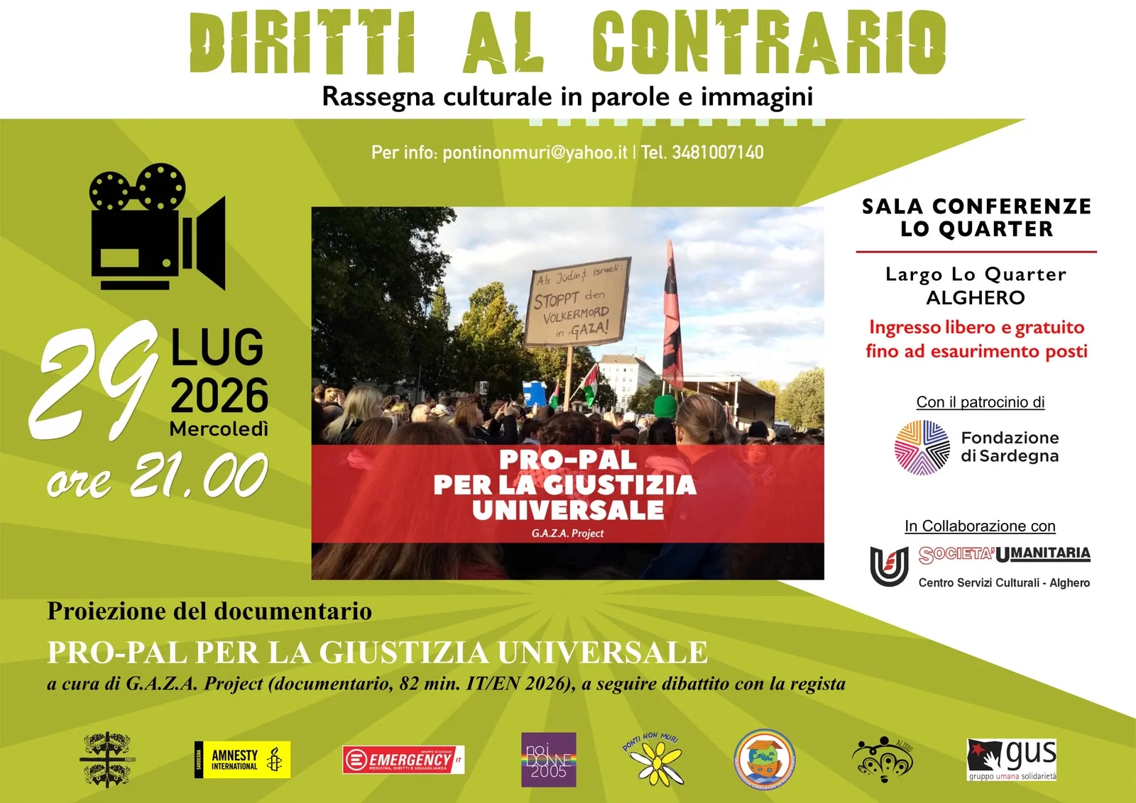 PRO-PAL per la giustizia universale