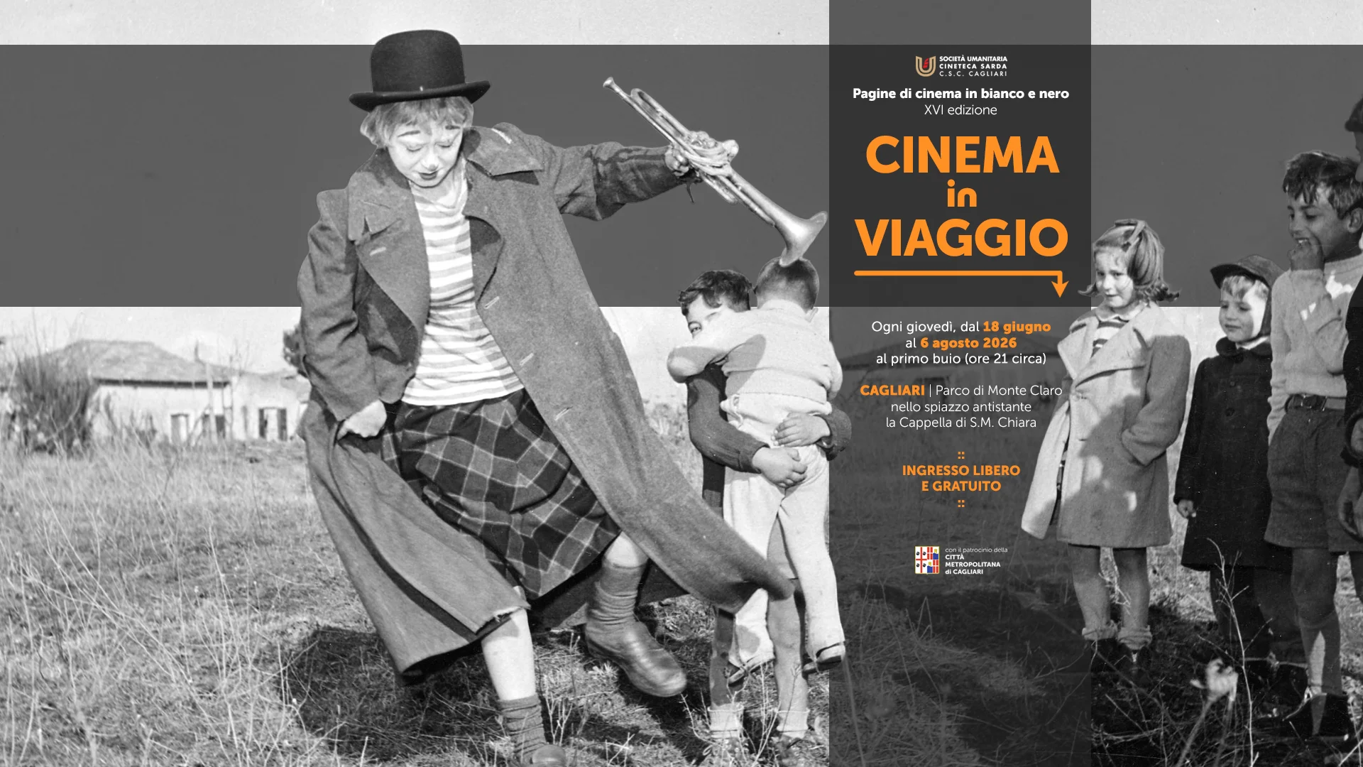 "“Cinema in viaggio” a Monte Claro