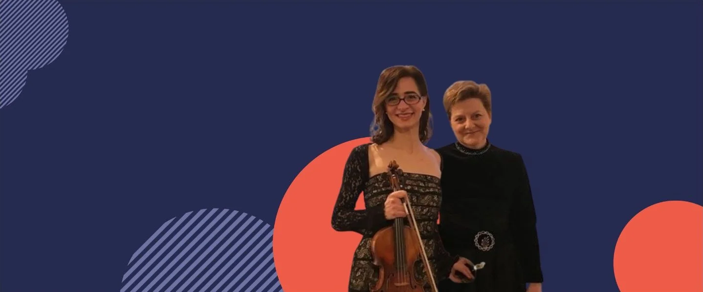 "Paola Volpe, pianoforte e Liliana Bernardi, violino