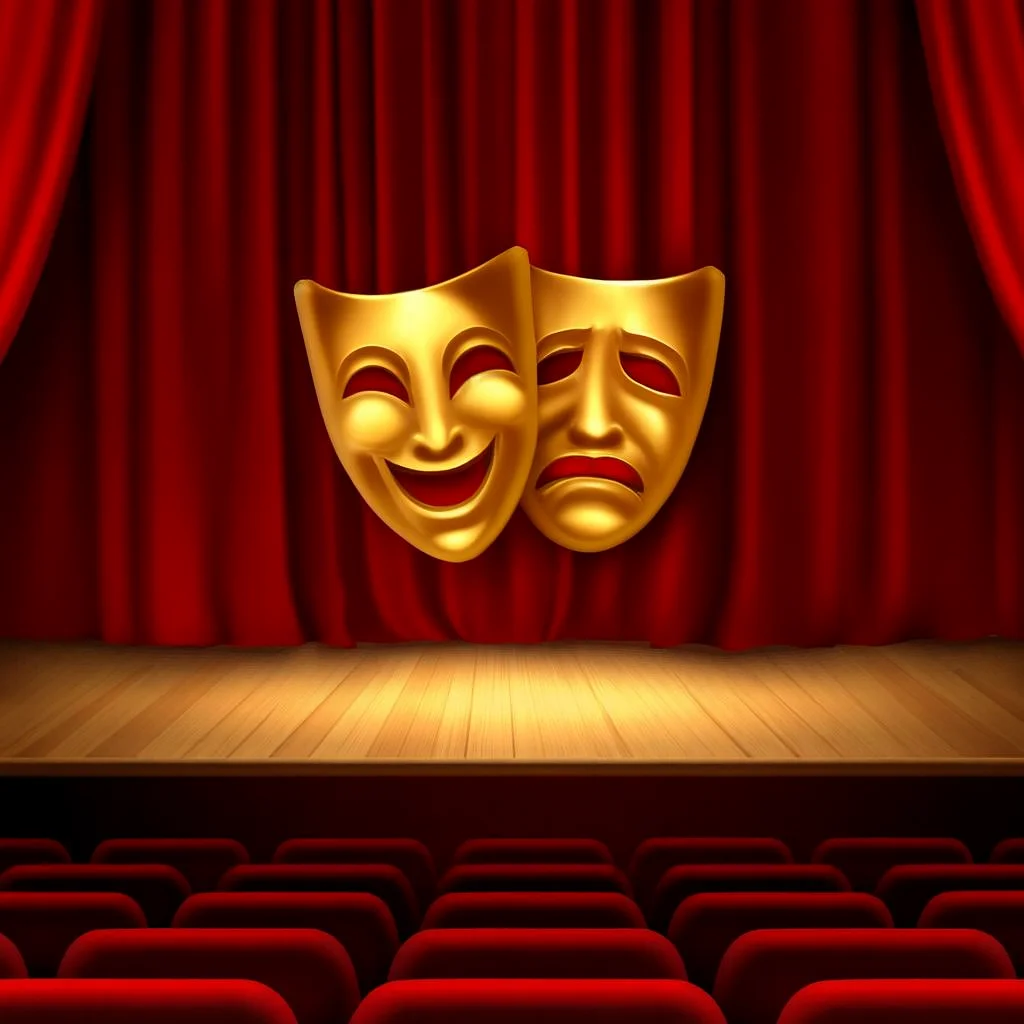 teatro con maschere