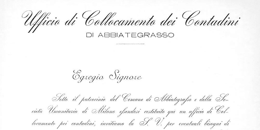 Le sedi storiche